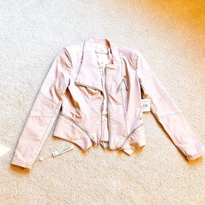 Blanknyc faux leather moto jacket